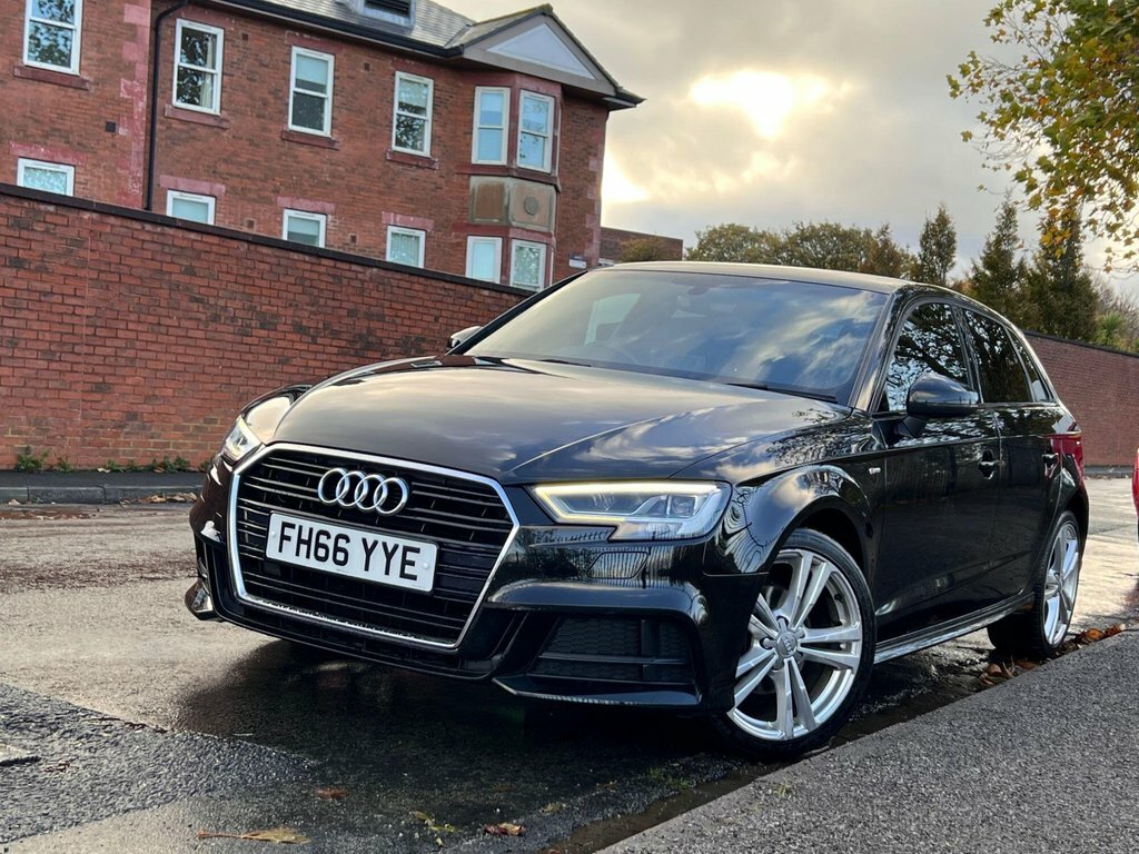 Audi A3 1.6L S Line FH66YYE Black #3