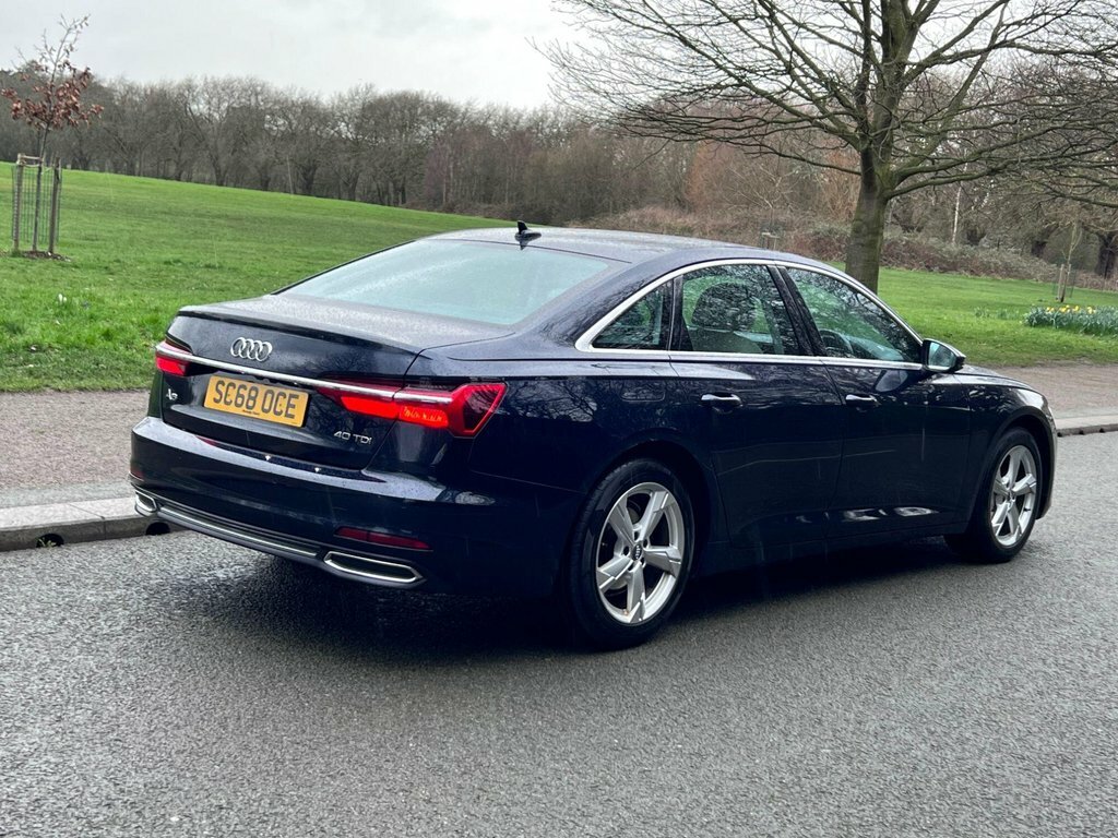 Audi A6 Saloon 2L Sport SC68OCE Blue #6