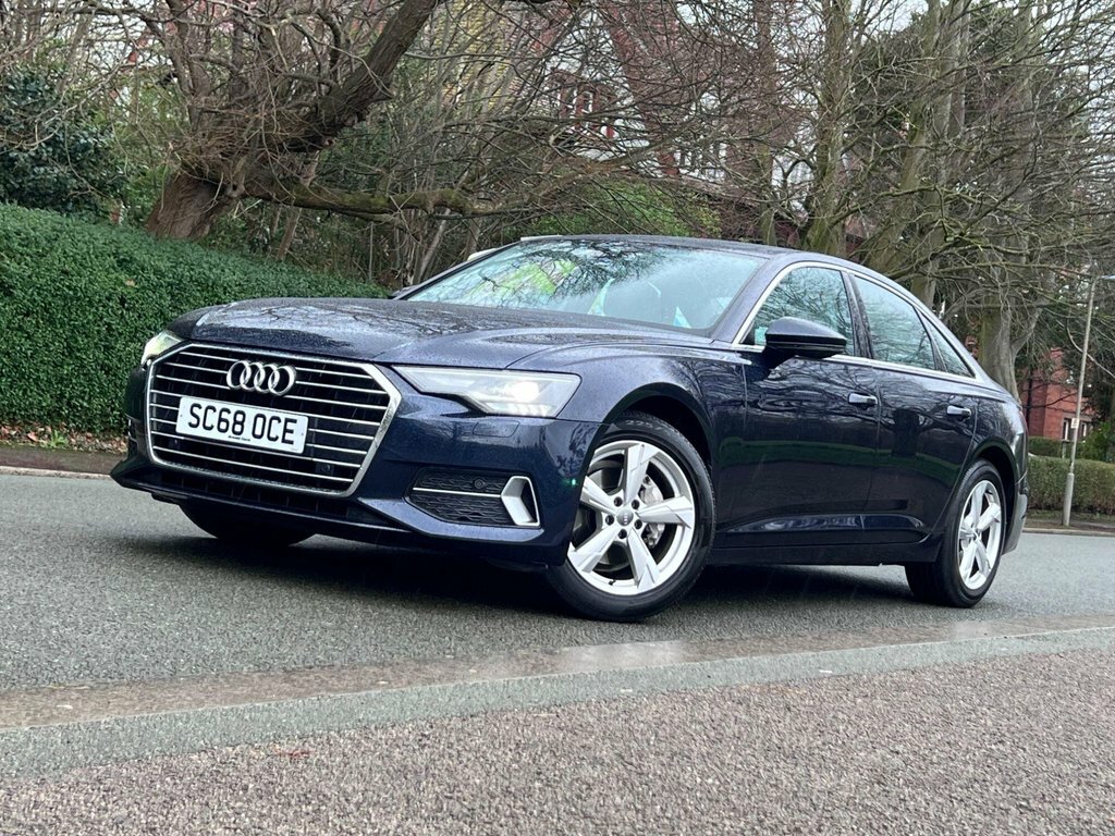 Audi A6 Saloon 2L Sport SC68OCE Blue #3