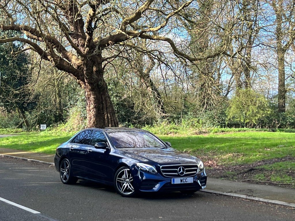 Mercedes-Benz E Class 2L Amg Line DF67YBS Blue #4