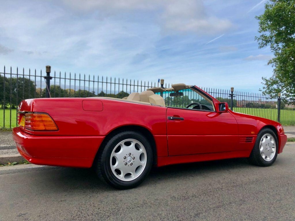 Mercedes-Benz SL Class Convertible Red #4