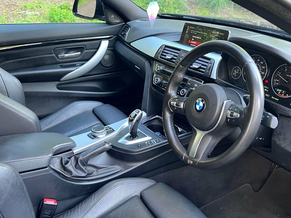BMW 4 Series Gran Coupe 2L M Sport YC69OSB Blue #2