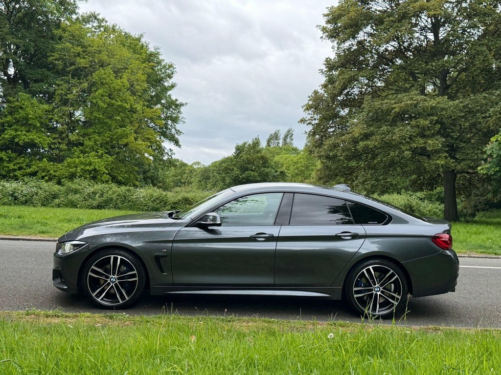 BMW 4 Series Gran Coupe 2L M Sport YJ19RBG Grey #5