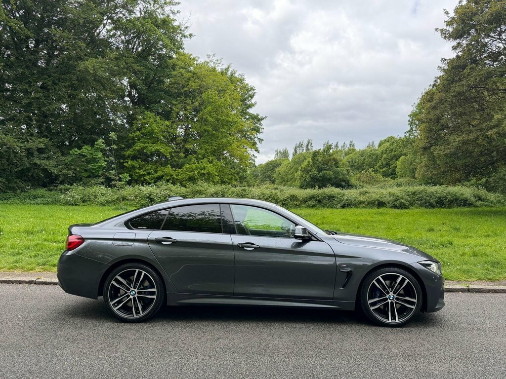 BMW 4 Series Gran Coupe 2L M Sport YJ19RBG Grey #4