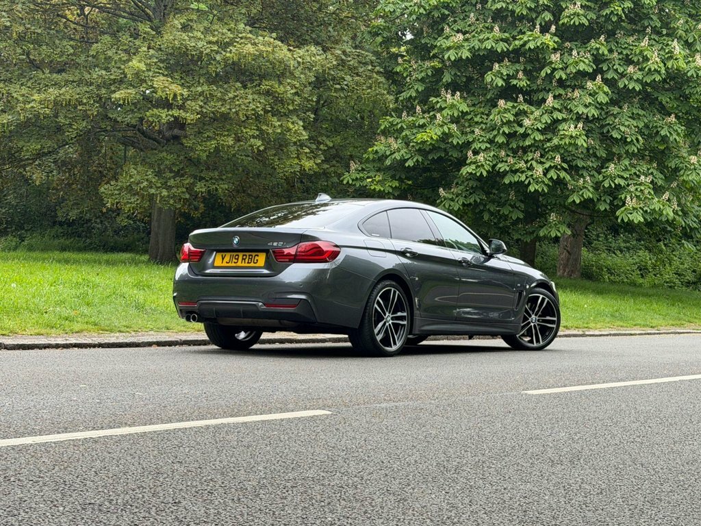 BMW 4 Series Gran Coupe 2L M Sport YJ19RBG Grey #3