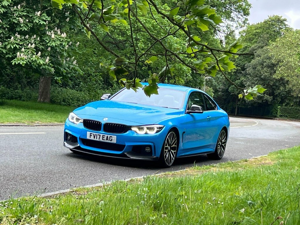 BMW 4 Series Gran Coupe 3L M Sport FV17EAG Blue #3