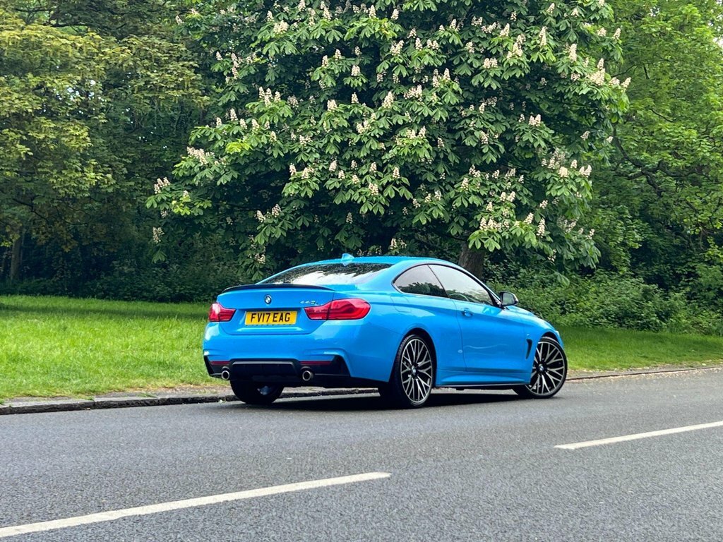 BMW 4 Series Gran Coupe 3L M Sport FV17EAG Blue #4