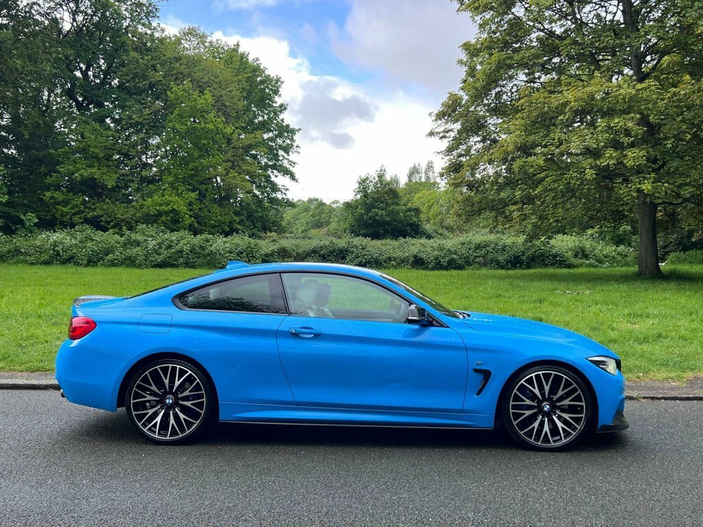 BMW 4 Series Gran Coupe 3L M Sport FV17EAG Blue #5