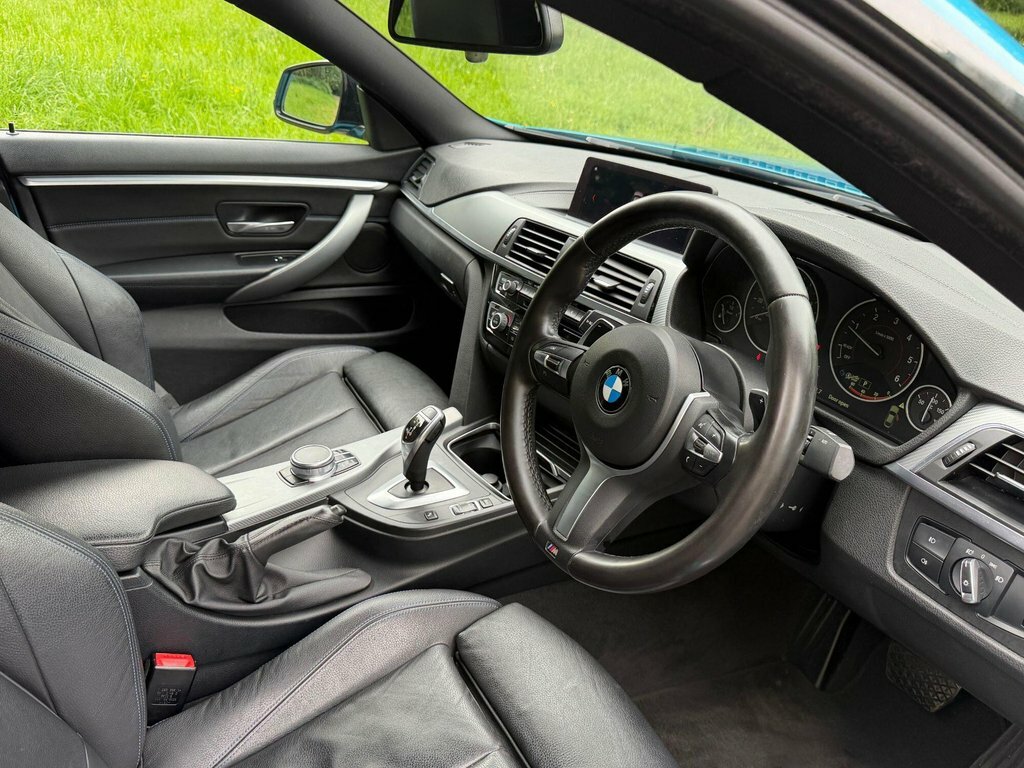 BMW 4 Series Gran Coupe 2L M Sport SD18LFZ Blue #2