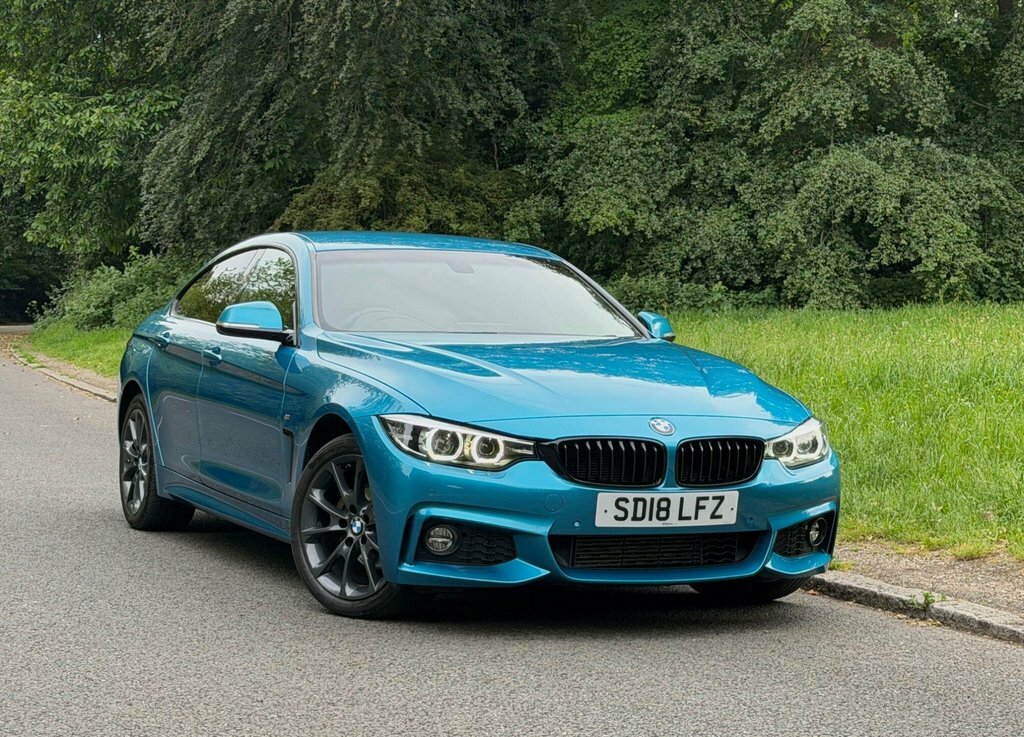 BMW 4 Series Gran Coupe 2L M Sport Blue