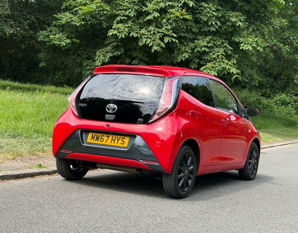 Toyota Aygo 1L X-style MW67HYS Red #6