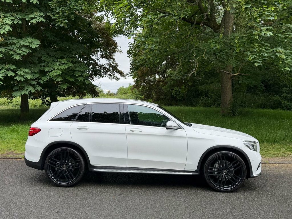 Mercedes-Benz GLC Class 2L Amg Line YJ66UGT White #3