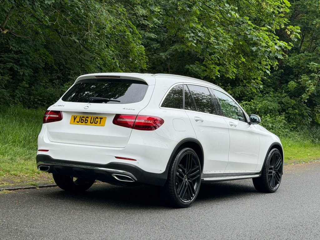 Mercedes-Benz GLC Class 2L Amg Line YJ66UGT White #5