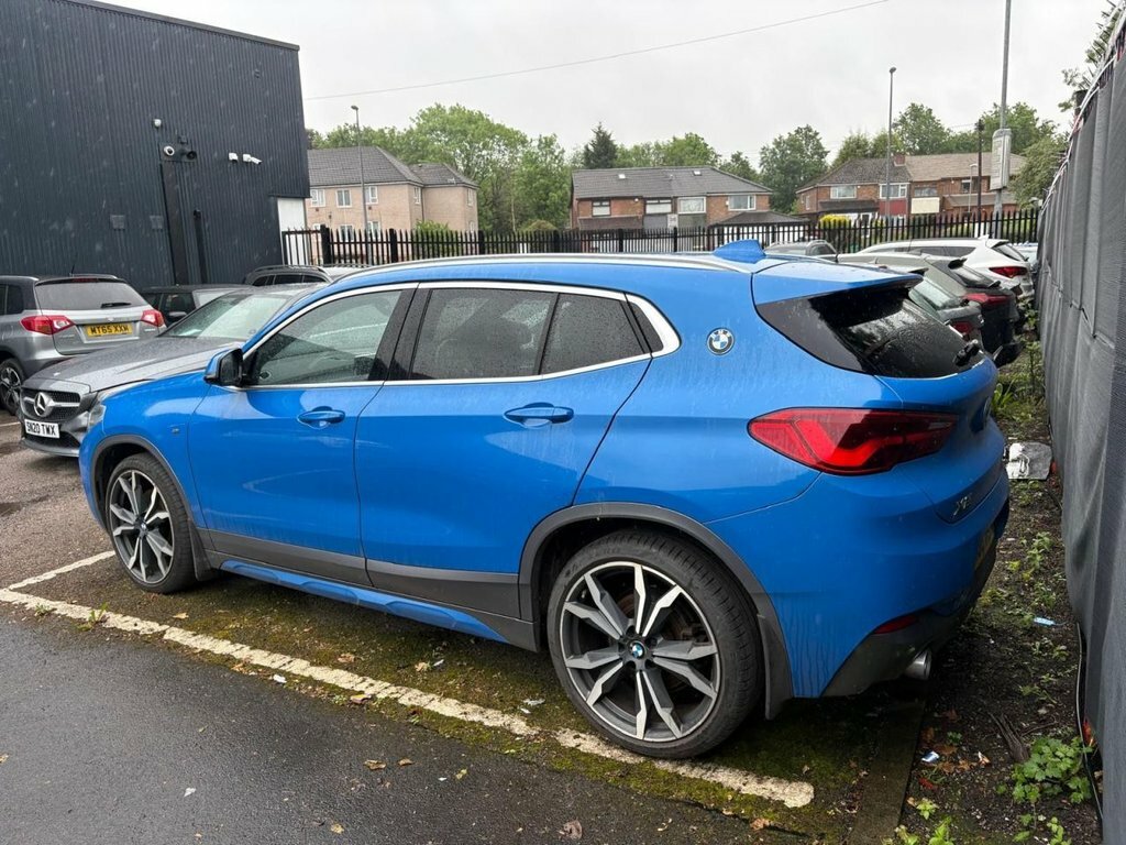 BMW X2 2L M Sport X YA68RJU Blue #4