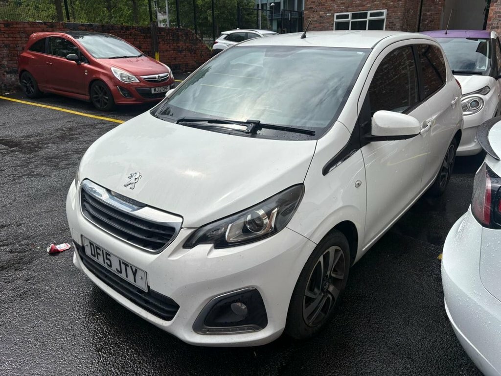 Peugeot 108 1L Allure White #3