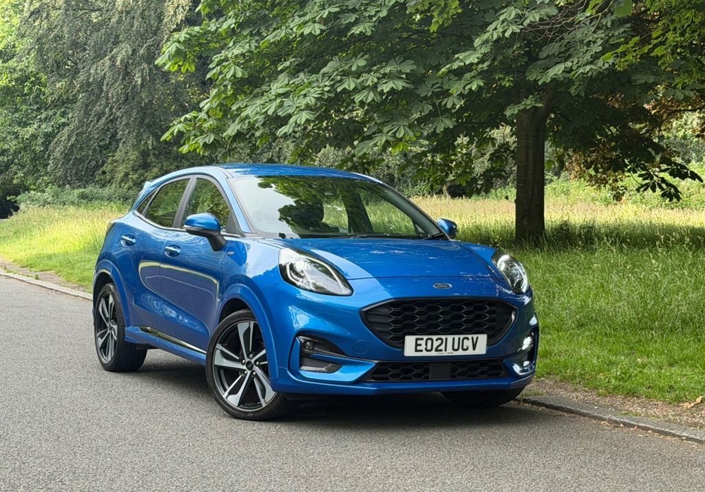 Ford Puma 1L St-line Blue