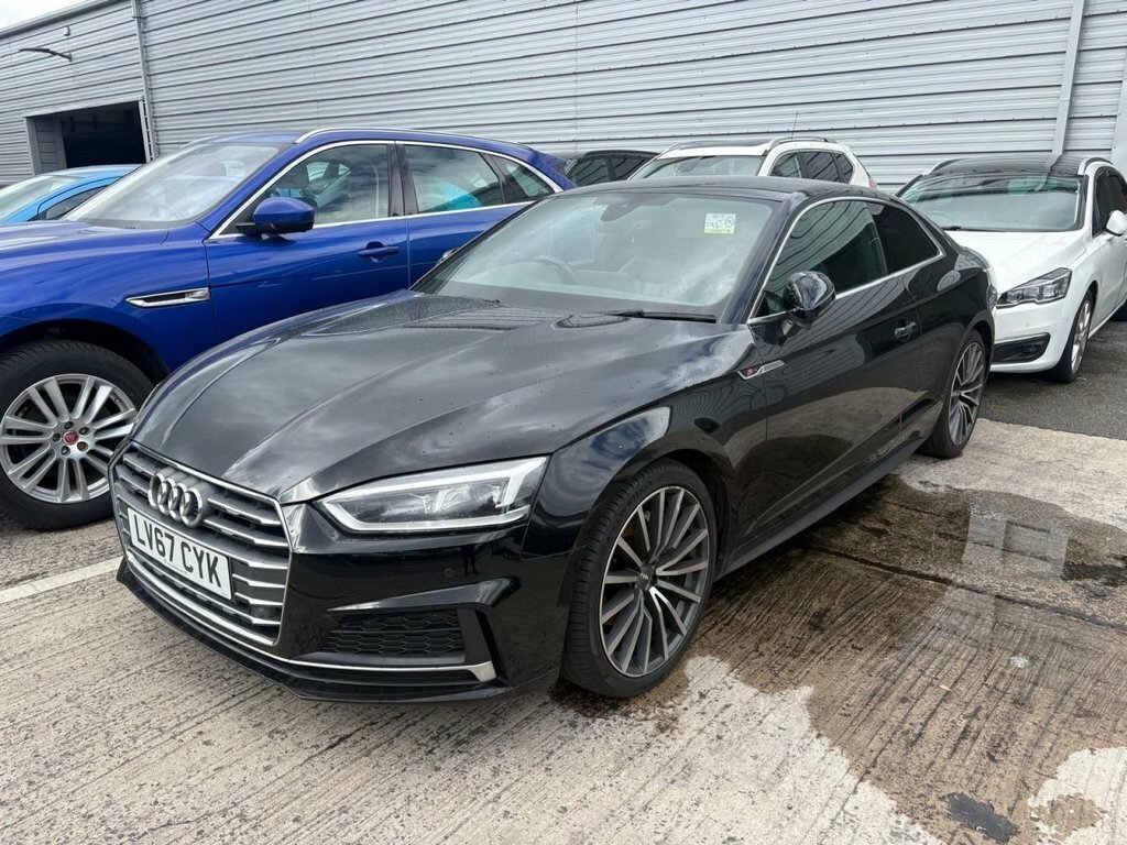 Audi A5 3L S Line LV67CYK Black #4
