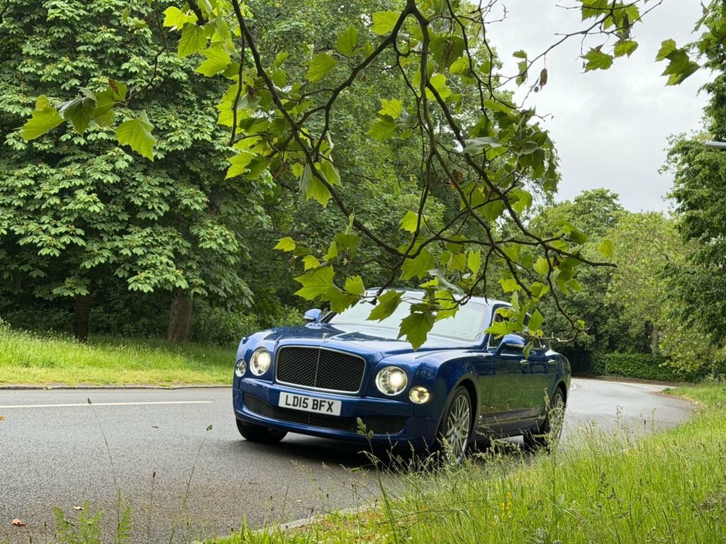 Bentley Mulsanne 6.8L Speed Blue #3