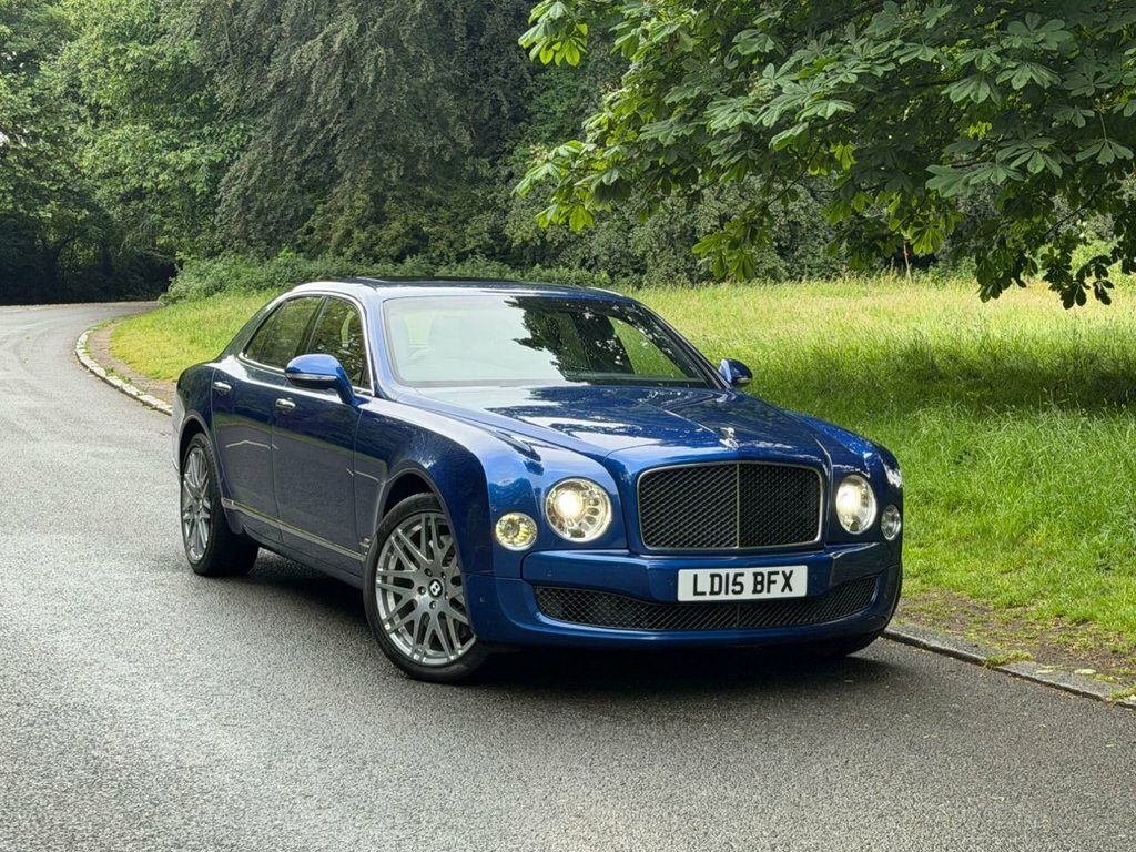 Bentley Mulsanne 6.8L Speed Blue