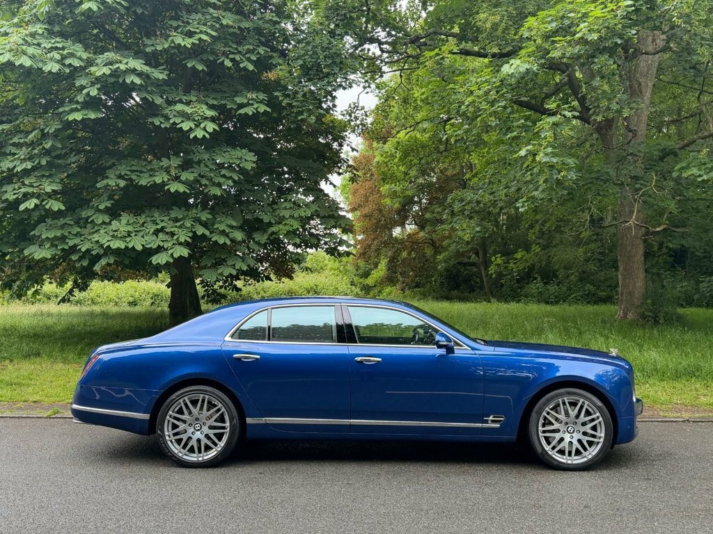 Bentley Mulsanne 6.8L Speed Blue #5