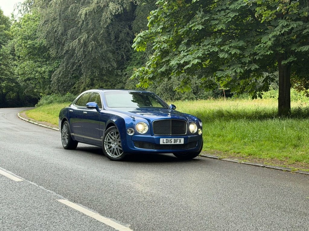 Bentley Mulsanne 6.8L Speed Blue #4