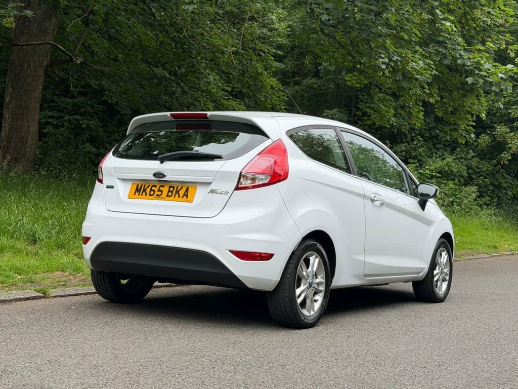 Ford Fiesta 1L Zetec White #6