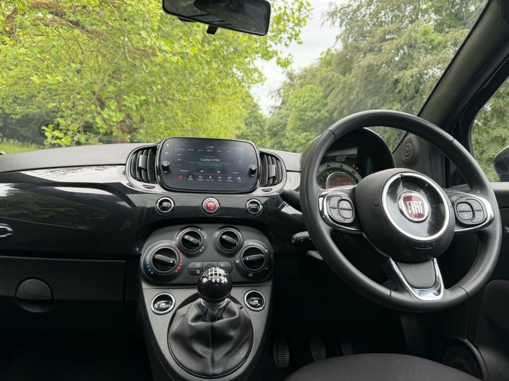 Fiat 500 Red White #19