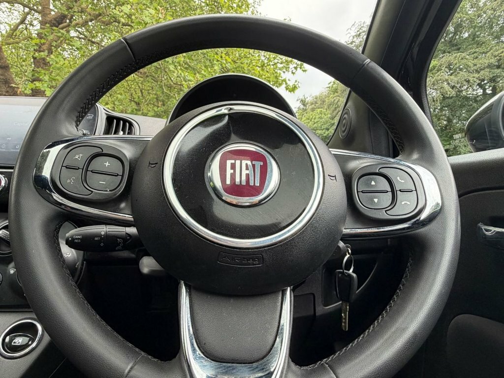 Fiat 500 Red White #20