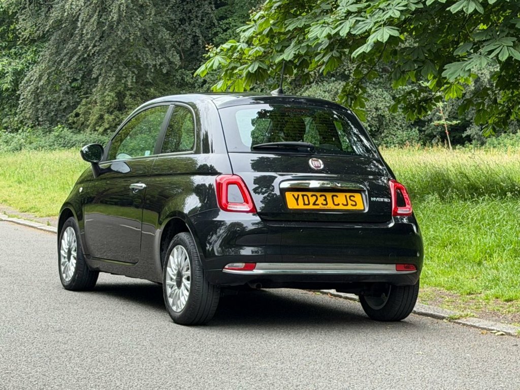 Fiat 500 Red White #8