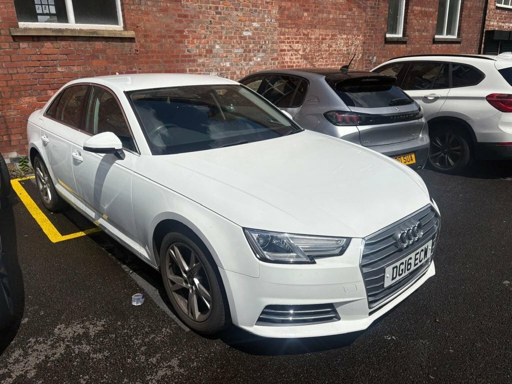 Audi A4 1.4L Sport White #3
