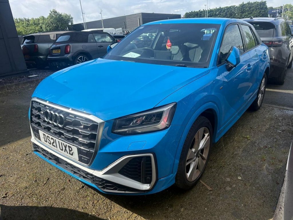 Audi Q2 1L S Line DS21UXB Blue #3