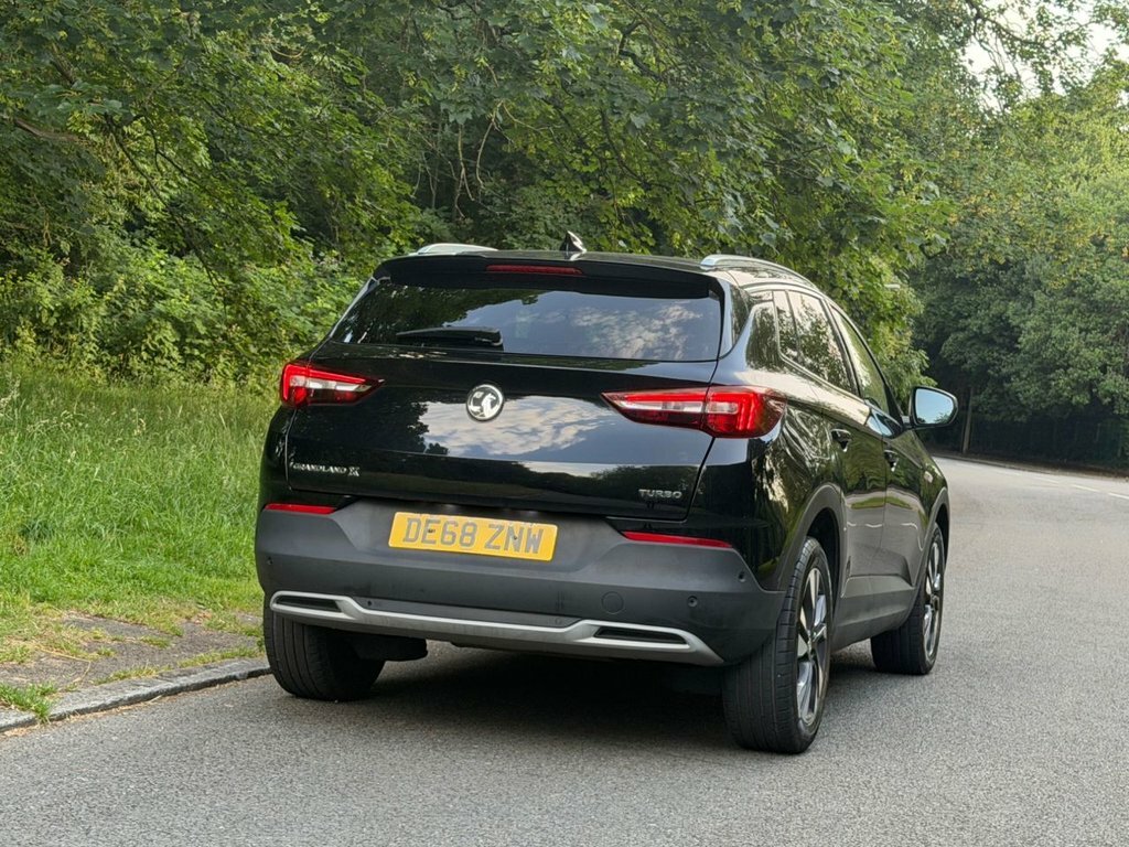 Vauxhall Grandland X 1.2L Sport Nav DE68ZNW Black #5