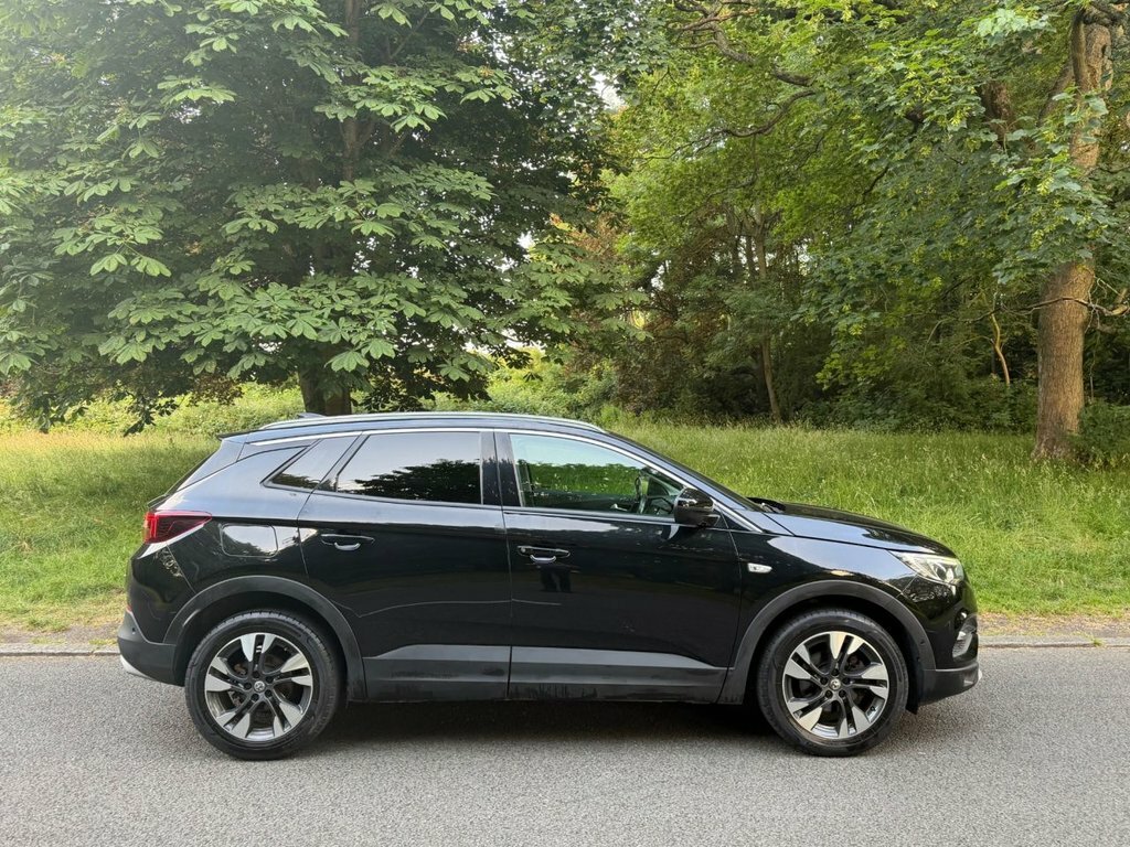 Vauxhall Grandland X 1.2L Sport Nav DE68ZNW Black #3
