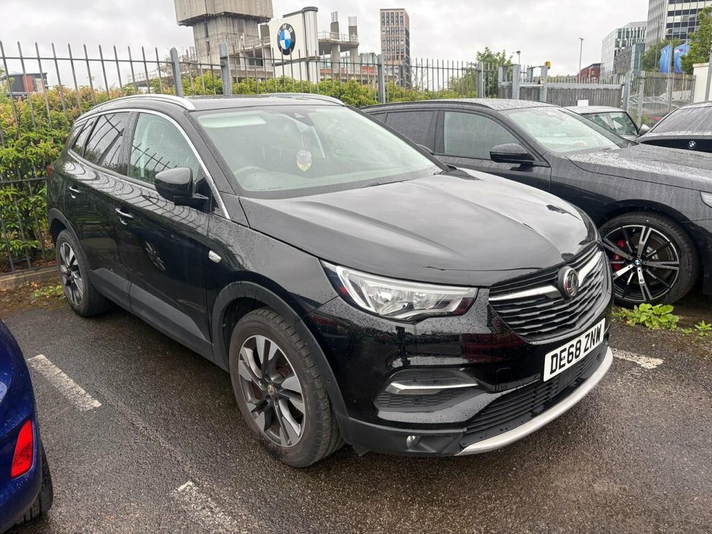 Vauxhall Grandland X 1.2L Sport Nav Black