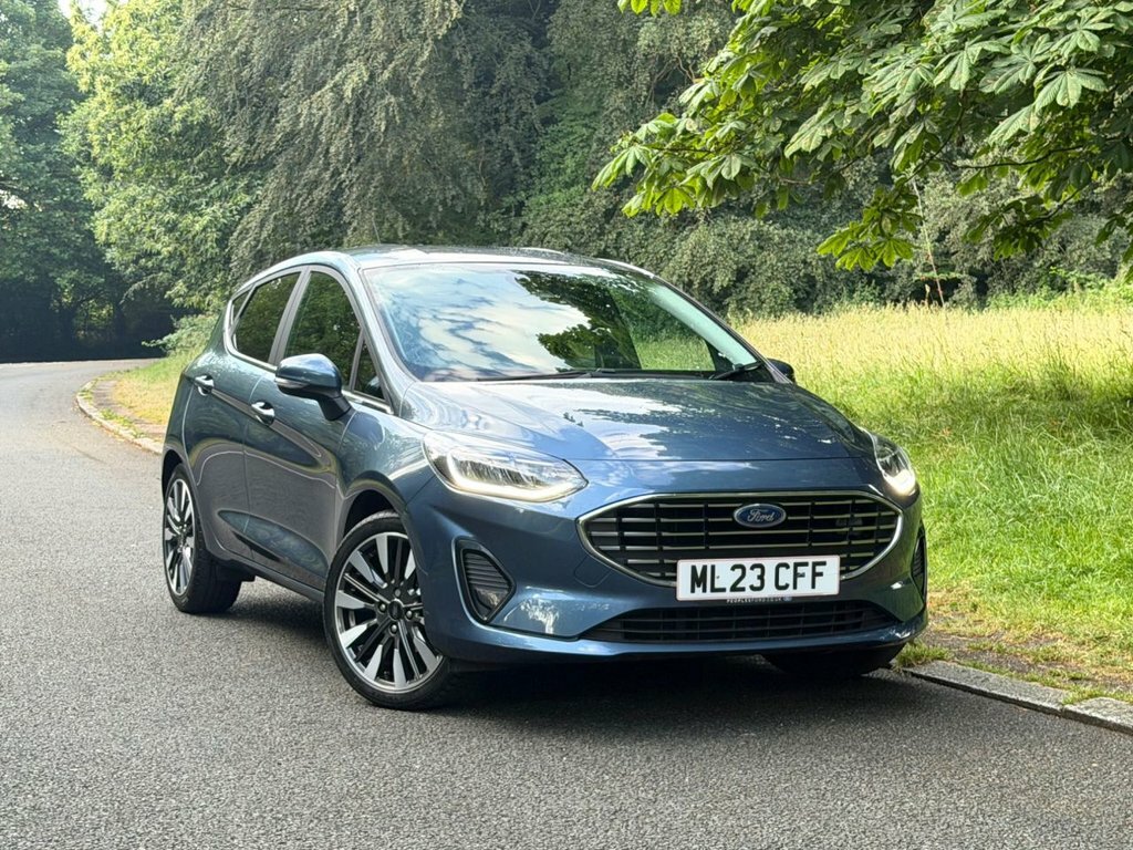 Ford Fiesta 1L Titanium X Blue