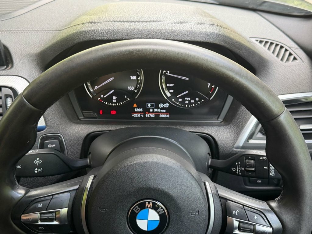 BMW 1 Series 118D M Sport White #23