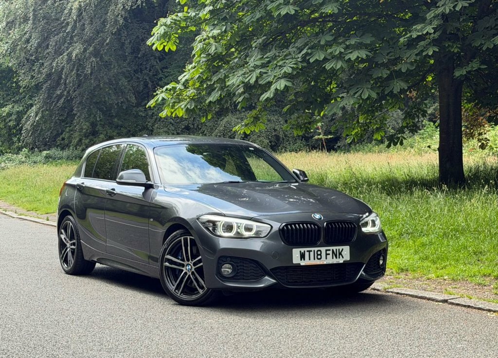 BMW 1 Series 118D M Sport White #1