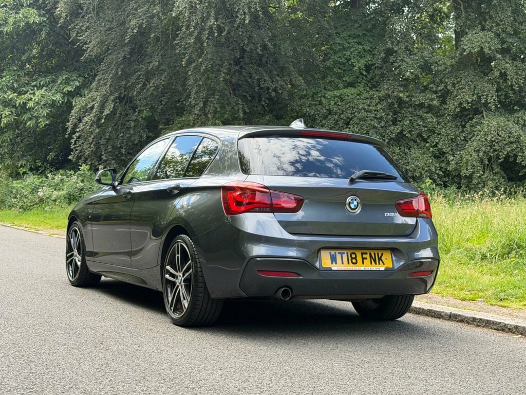 BMW 1 Series 118D M Sport White #9