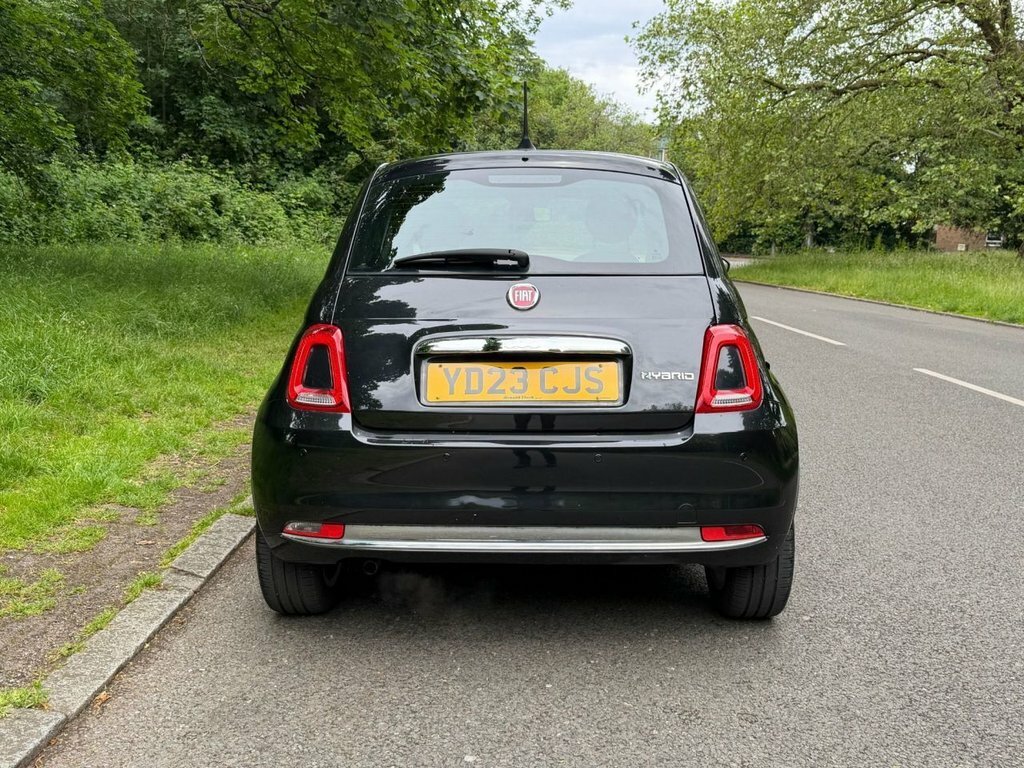 Fiat 500 500E Red Red #10