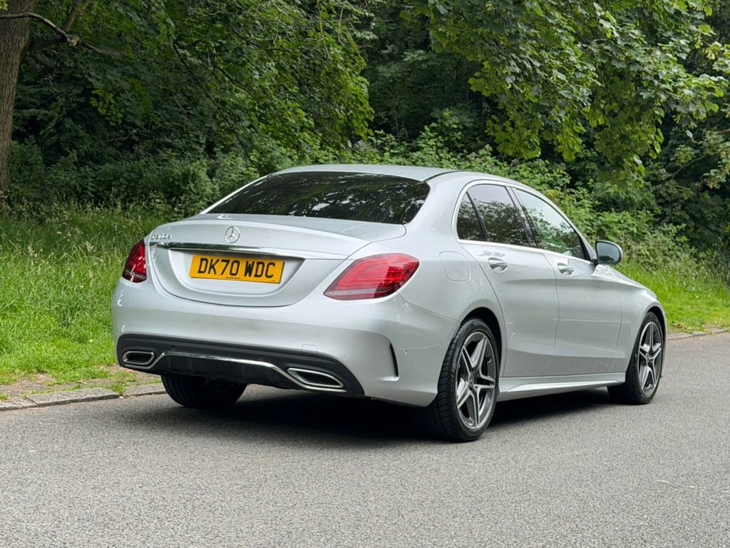 Mercedes-Benz C Class 2L Amg Line Edition Silver #5