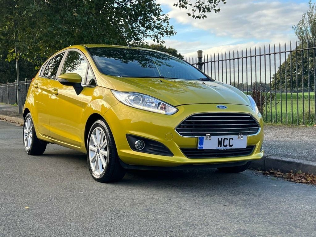 Ford Fiesta 1L Titanium Yellow #6