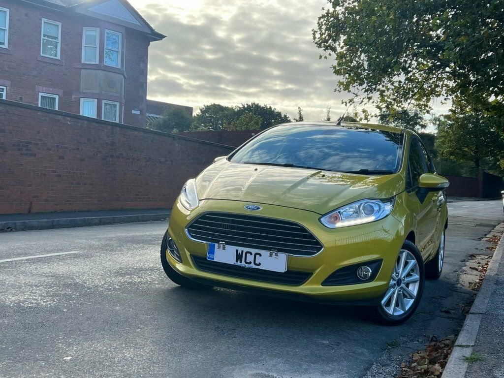 Ford Fiesta 1L Titanium Yellow #3