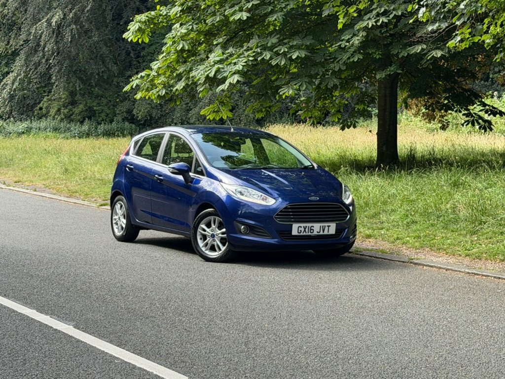 Ford Fiesta 1L Zetec Blue #4