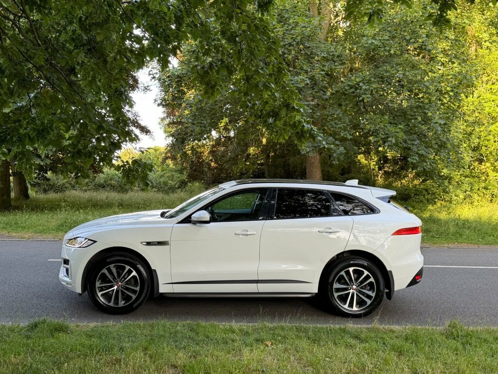 Jaguar F-Pace 2L R-sport White #4
