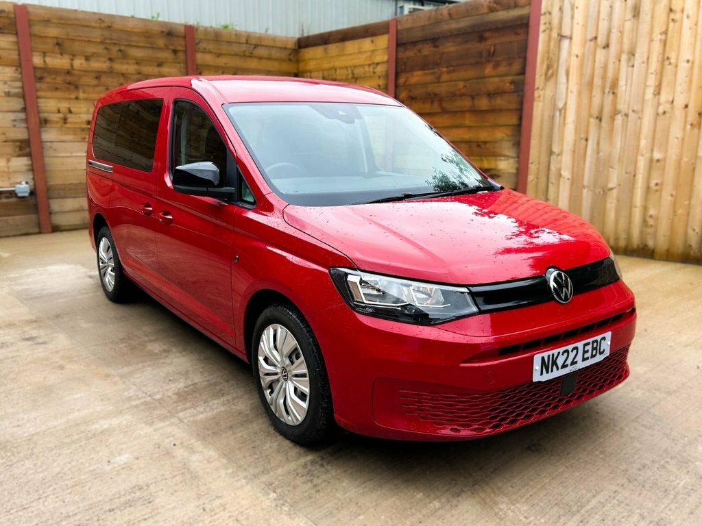 Volkswagen Caddy Maxi 2L Null NK22EBC Red #4