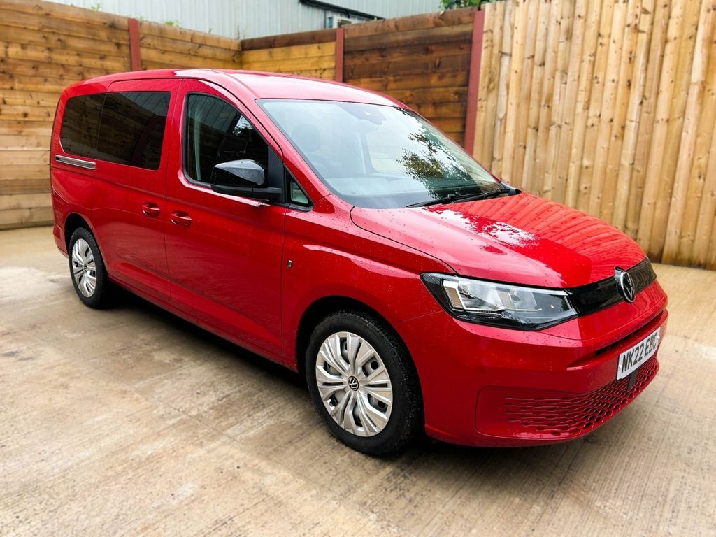 Volkswagen Caddy Maxi 2L Null NK22EBC Red #3