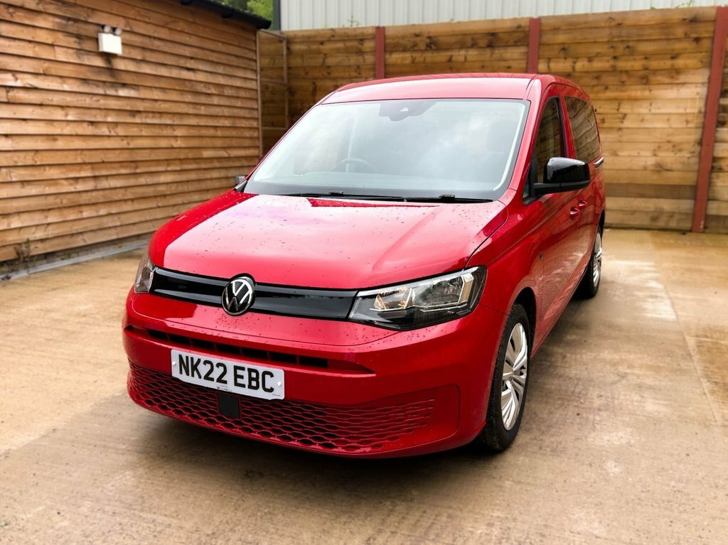 Volkswagen Caddy Maxi 2L Null NK22EBC Red #6
