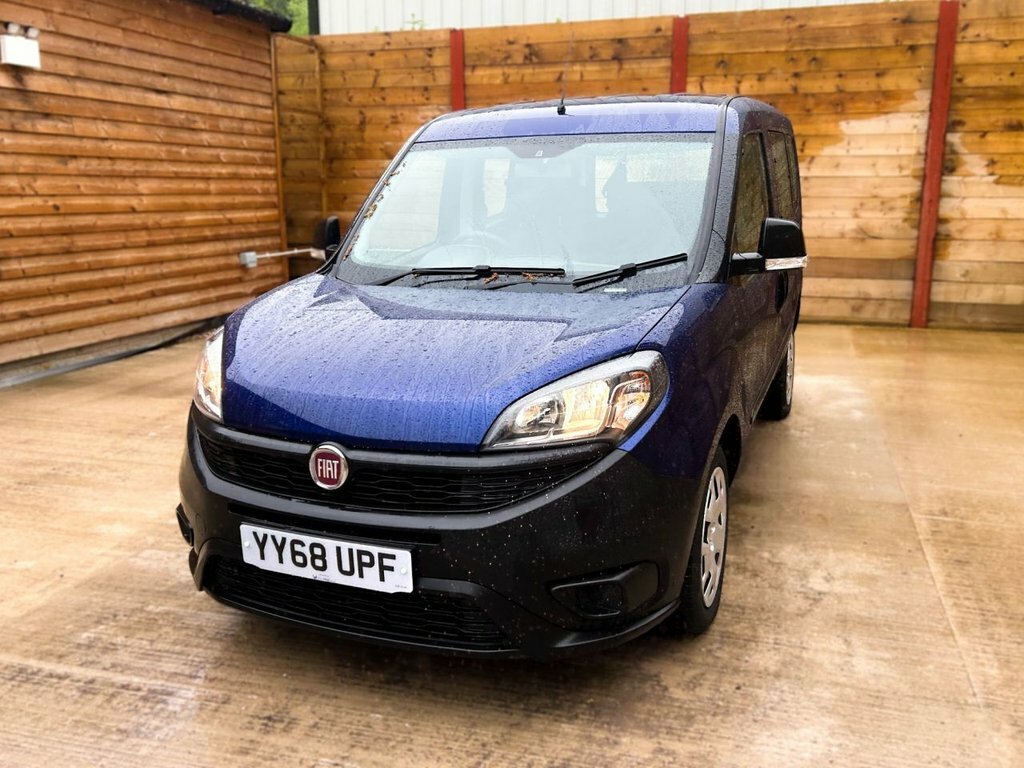 Fiat Doblo 1.4L N1 Active YY68UPF Blue #6