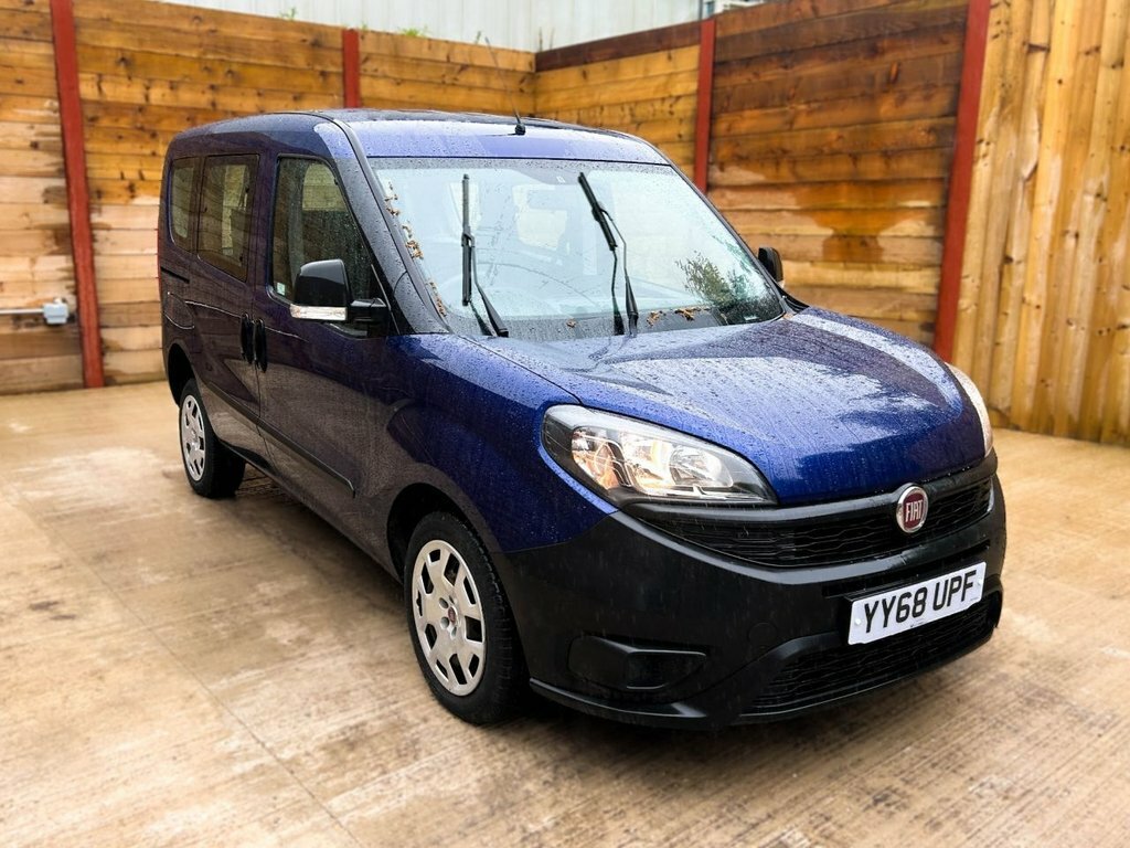 Fiat Doblo 1.4L N1 Active YY68UPF Blue #4