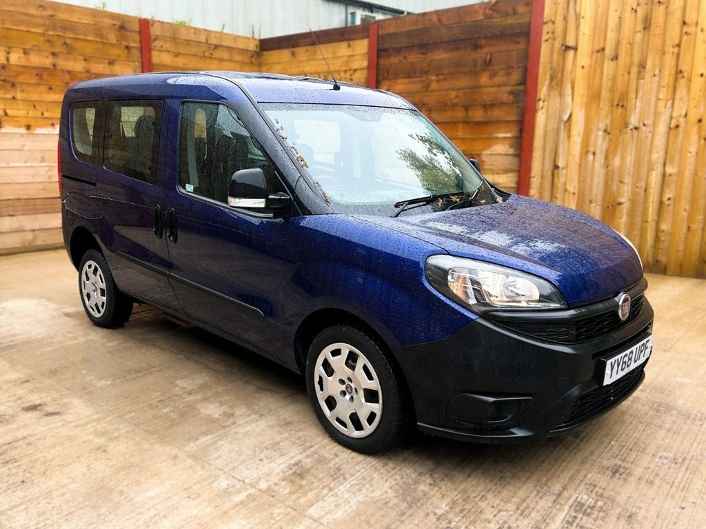 Fiat Doblo 1.4L N1 Active YY68UPF Blue #3